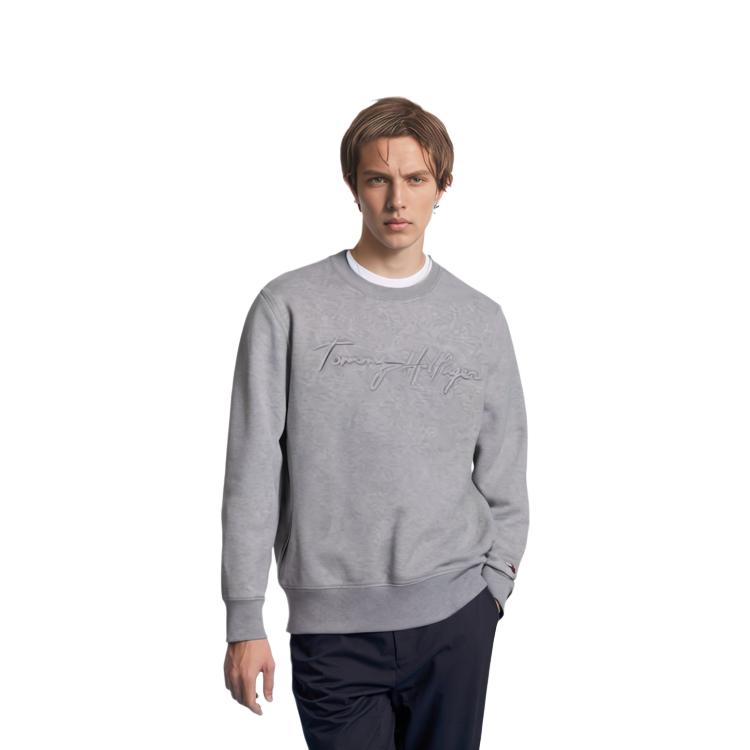 Tommy Hilfiger Sweatshirt Men's Light Gray 78J3817-030