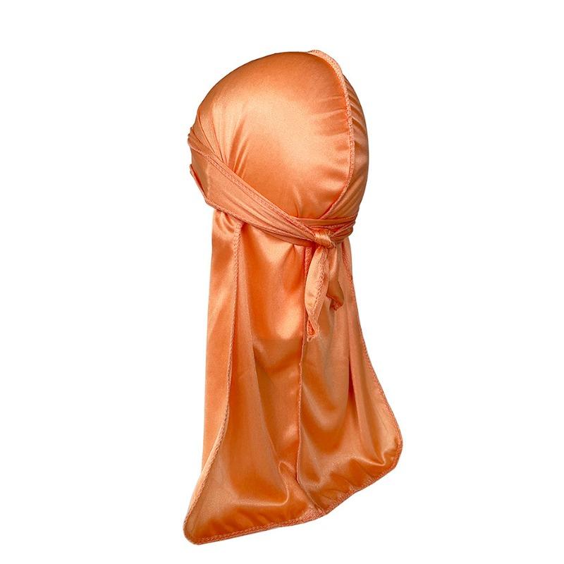 Уличный танцевальный велоспорт шарф на голову на резинке эластичный утолщенный плотный легкий тканевый длинный хвост шляпа SILKY DURAG