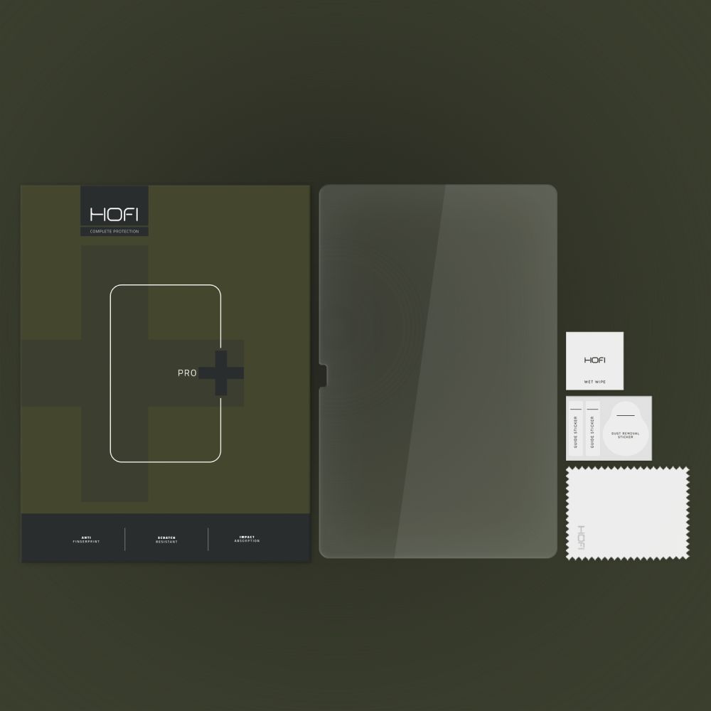 Szkło Hartowane Hofi Glass Pro+ Galaxy Tab S7 Fe / S7+ / S8+ / S9+ / S10+ Plus 12.4 Clear