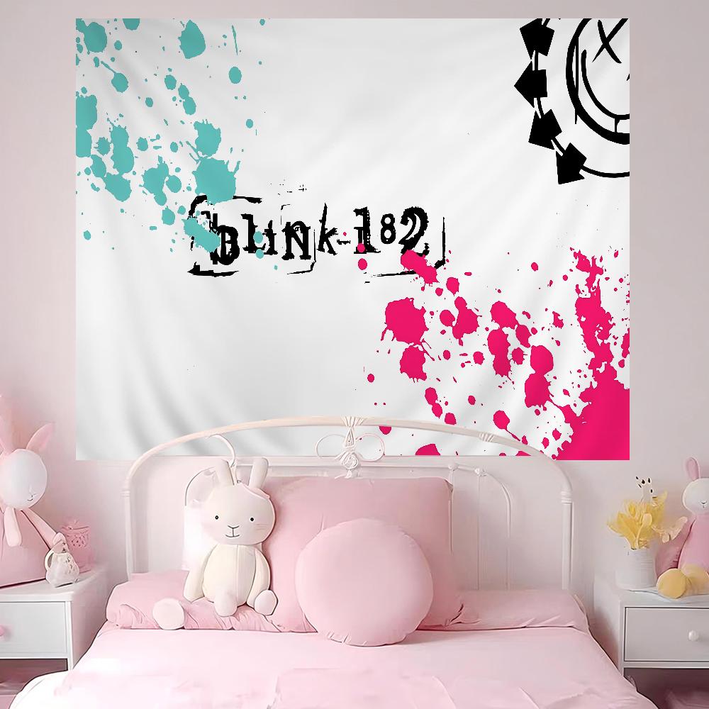 BBLINK182 Band DIY Wall Tapestry For Living Room Home Dorm Decor Wall Art Decor