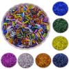 1000Pcs 200Pcs 2*7mm Czech Cylindrical Glass Tube Loose Beads DIY For Jewelry Making