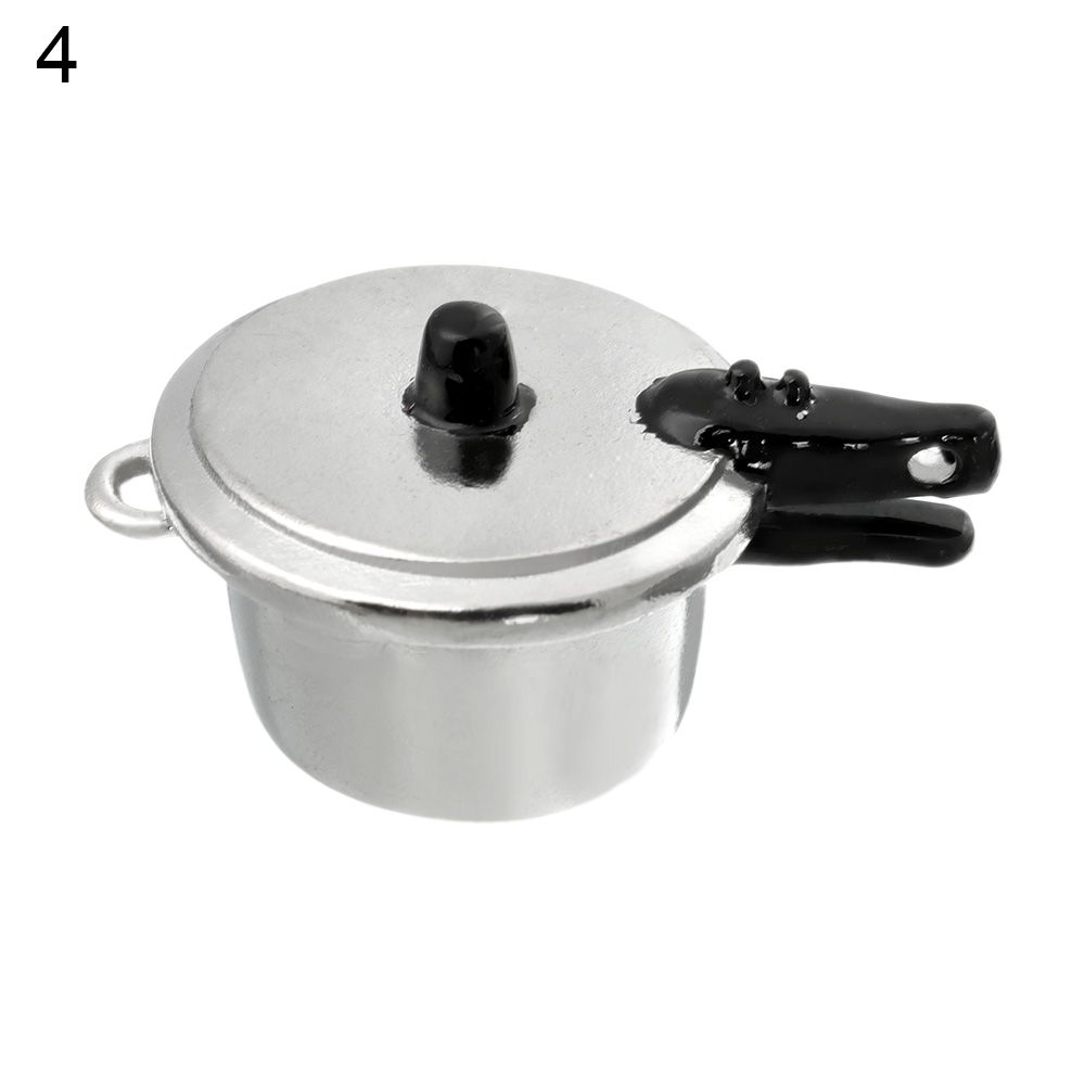 Мебель Ложка Кастрюля Мини Набор Столовых Приборов Имитация Посуды Аксессуары для Кукол Миниатюрная Посуда