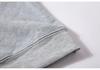 Unisex Solid Color Fleece Sportswear Set - Round Neck Hoodie & Loose Pullover