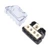 Car Power Ground Amp Distribution Block One 0 Gauge Input Four 4 Gauge Outputs
