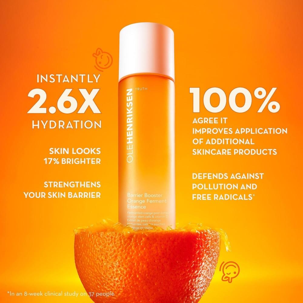 Olehenriksen Truth Barrier Booster Orange Ferment Vitamin C essenCe 4.0 Oz