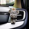 Car Air Freshener Bear Auto Rearview Mirror Pendant Cute Bear Air Vent Perfume Parfum Flavoring for Auto Interior Accessories