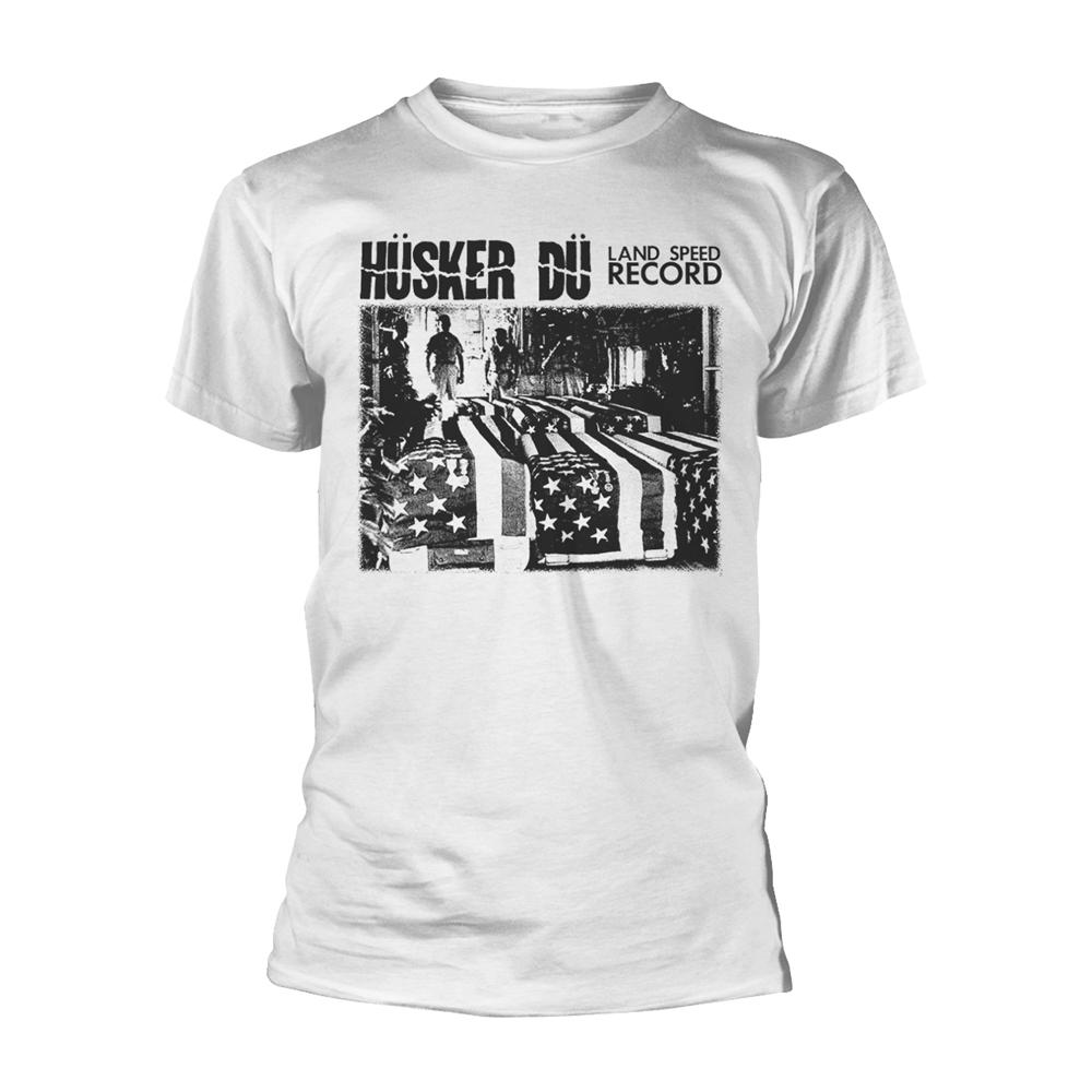 HÃ¼sker DÃ¼ Унисекс Взрослая футболка Рекорд скорости на суше