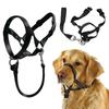 Adjustable Anti Barking Non Pull Nylon Leader Harness Dog Head Collar Dog Halter Dog Muzzle