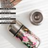 Pure Titanium Mini Vacuum Insulated Travel Mug Women Men Portable Pocket Water Bottle 150ml Leakproof