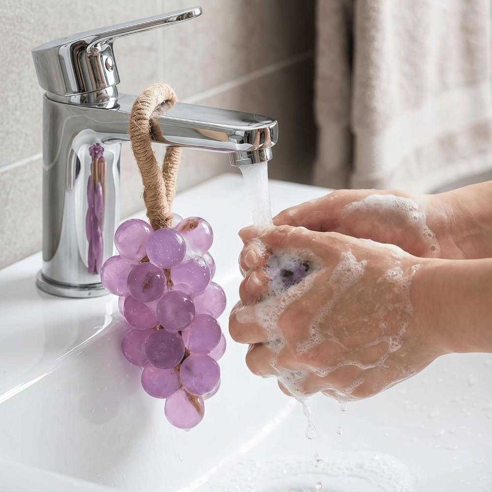 Silicone Grape Ball Molds Round Shape Ice Cube Mold Creative Handmade Soap Molds Kitchen Tools