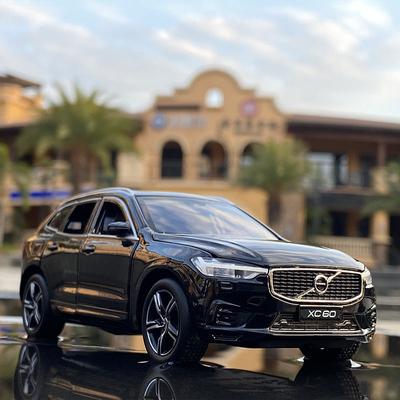 1:32 VOLVOS XC60 XC90 Внедорожник Литой сплав Модель автомобиля Игрушечные машинки Звук Свет Инерционная машина Транспортное средство Детская игрушка Коллекция