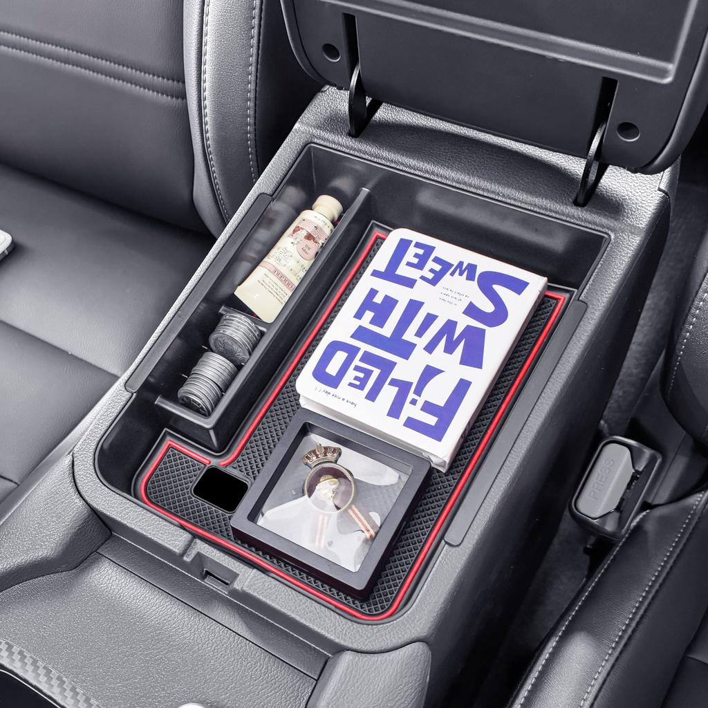 Подлокотник Центральный Бокс для Хранения Для Nissan Sentra 2020 2025 2025 2025 2025 2025 Органайзер на Центральную Консоль Лоток ABS Аксессуары Автомобильный Бокс