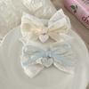 Sweet Girls Hair Clips Lace Lolita Bow Hairpin For Female Lolita Hair Clip Hair Accessories Barrettes Headwear