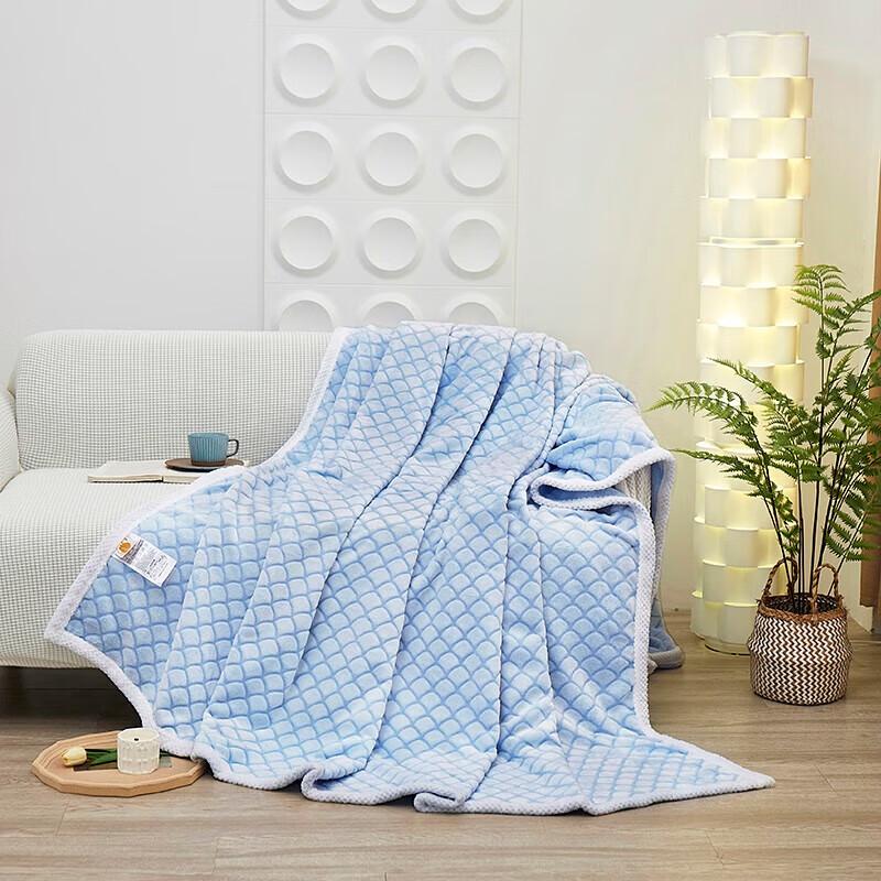 Tangna Golden Fox Fleece Blanket