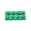 Compatible Building Block 3709 Small Particle Building Block Technology Spare Parts 2X4 With 3 Hole Sheet
