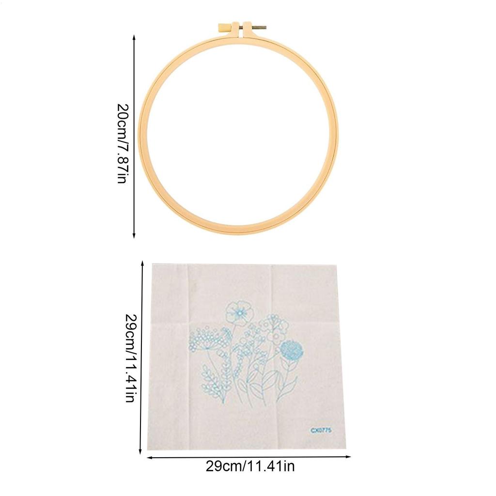 Christmas Embroidery Kit Hand Embroidery Kit creative handmade needlework kits Christmas embroidery kits for beginners