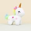 Adorable Unicorn Plush Keychain Cute Stuffed Animal Wedding Gift Bag Charm