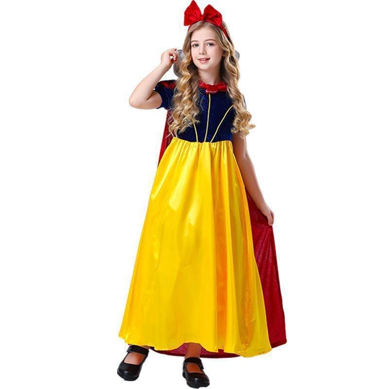 Halloween Fairy Tales Children's Snow White Dress Stage Performance Costumes