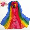 Fashion Lady Gradient Color Long Wrap Women's Shawl Chiffon Scarf Scarves MR