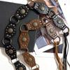 Gothic Steampunk Waist Cinch Belt Vintage Rivet Waistband Fashion Waist Belt Female Jeans