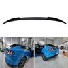 Глянцевый черный спойлер на багажник, подходит для Ford Mustang Mach-E 2021-2022, задний спойлер для автомобиля