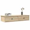 VidaXL Wall Shelf with Drawers Sonoma Oak Engineered Wood 859961