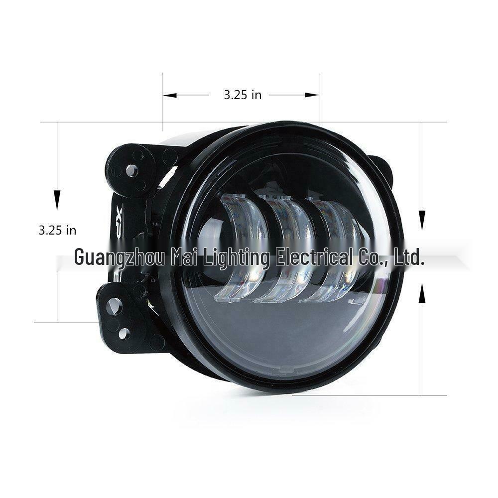 4" 30W High Brightness Fog Lights for Jeep Wrangler Front