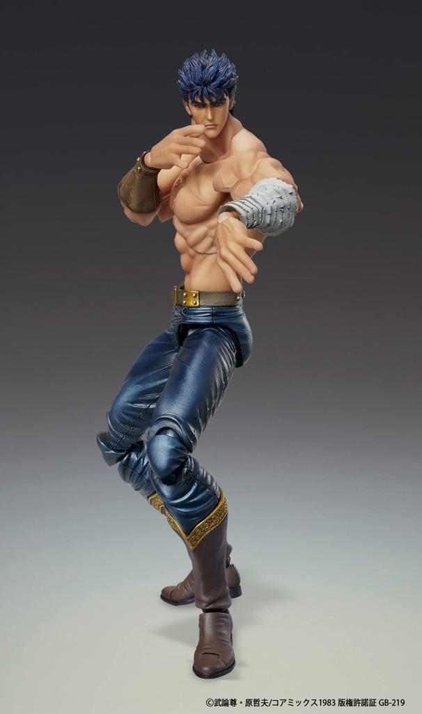 Medicos Entertainment Super Action Statue of the North Musou Tensei Approximately 180mm PVC ABS Nylon Painted Movable Figure "Fist Star" "Kenshiro