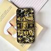 Чехол для телефона с дизайном долларовой банкноты FUNDA Для IPhone 12 11 13 14 15 16 Max Pro Plus Mini Мягкий силикон Черный чехол
