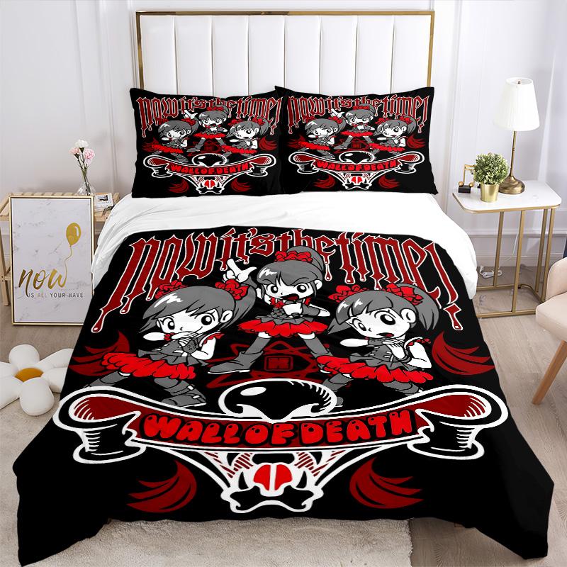 Time Hall Death Print 3Pcs Bedding Setduvet Cover With 2 Bedropillowcase Home Birthday Gift