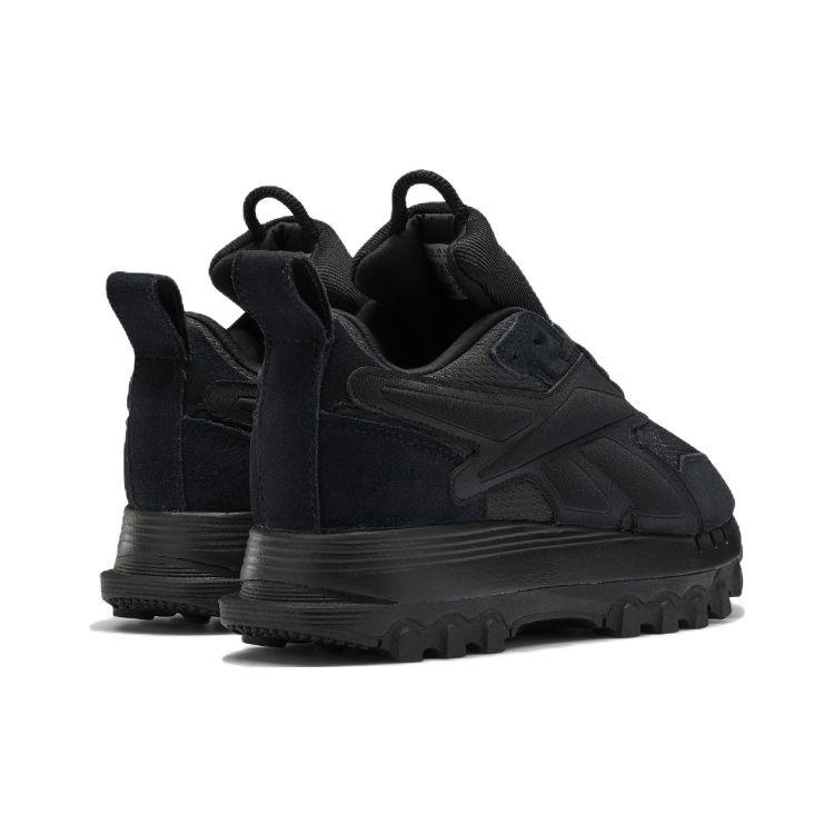 Reebok Кроссовки женские Cardi B x Classic Leather V2 Core черные Pure-Grey-8 GY1942