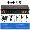 Punasi Effector Power Supply 10 Channel Power Supply Independent Output LED Indication Function Power Supply PSE Certification Power Adapter Short