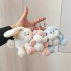 Big Fat Rabbit Bear Doll Pendant Accessories Doll Souvenir Gift Doll Ins Cute Ugly Cute Plush Pendant