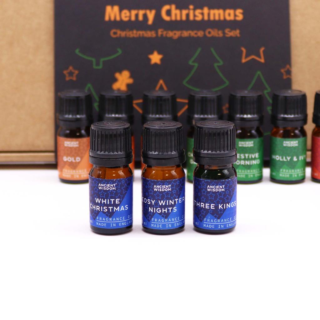 Christmas Fragrance Oils Set, 12 Scents