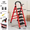 Многофункциональная складная лестница-стремянка телескопическая: Четырехступенчатая стремянка-табурет для помещений