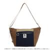 Shoulder Bag Small Mini Shoulder 001 Crossbody Bicolor Outdoor One Mile Bag Cute Scandinavian Black [Mozu]