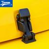 JIDIXIAN A Pair Black Car Engine Hood Latch Catch Lock Cover for Jeep Wrangler TJ 1997-2006 ABS Car Exterior Accessories