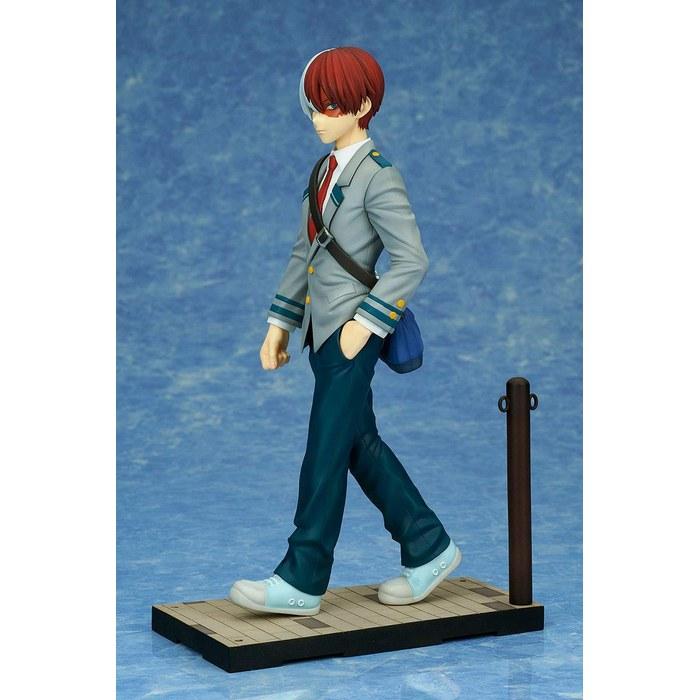 Bellfine Connectore My Hero Academia Todoroki Shoto Uniform Ver. 1/8 Scale PVC Painted Figure BF094 Multicolor 1:8 scale