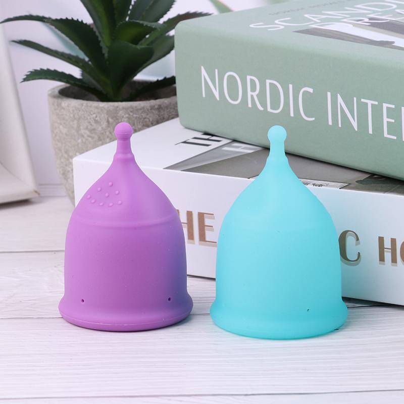 1 шт. мягкая силиконовая менструальная чаша для чувствительных женщин, многоразовая SML