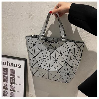 Сумки Bao Сумки для женщин 2023 Дизайнерская роскошная сумка-ведро Модная геометрическая сумка через плечо через плечо Сумка-мессенджер серебристого цвета