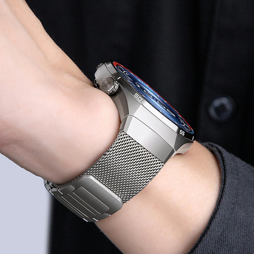 Металлический ремешок с магнитной застежкой для Huawei Watch GT 6 Pro 46 мм Ремешок для часов из нержавеющей стали Бесшовный интерфейс