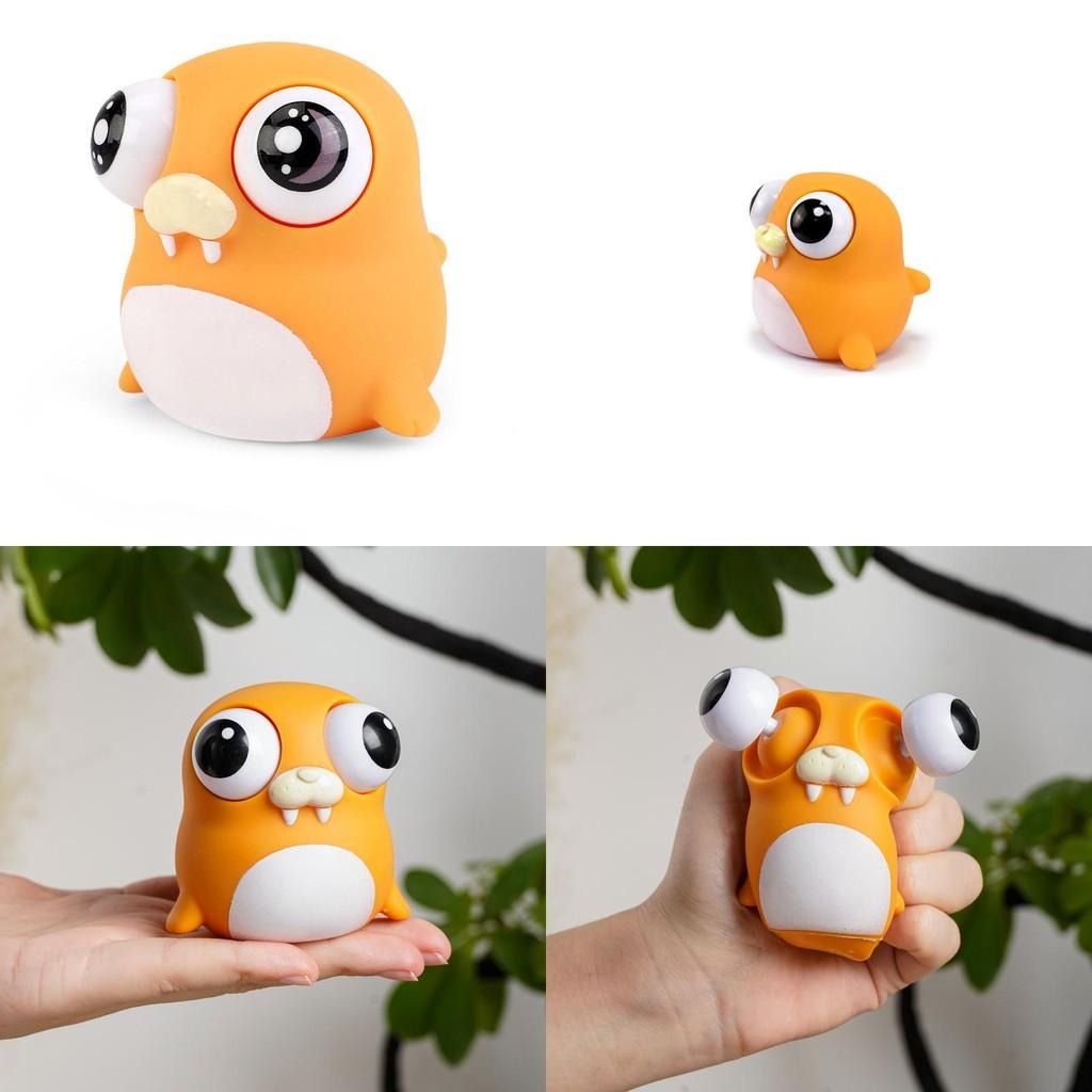 Игрушка-антистресс из ТПР с милым дизайном моржа для детей и взрослых