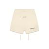 Essentials SS20 Sweat Shorts With Logo Drawstring And Plain Mid-Waist Men Bottoms Buttercream Cream FOG-SS20-285