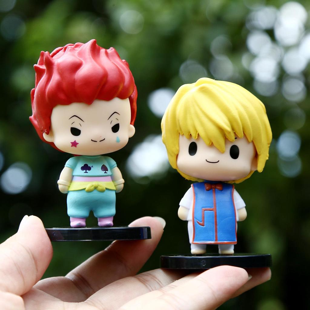 Слепая коробка с фигурками Hunter x Hunter Q Version - Милая аниме-фигурка для украшения рабочего стола