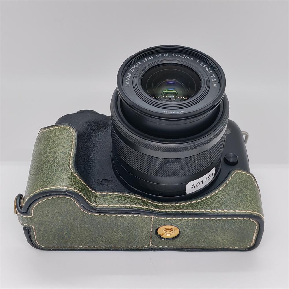 Получехол из искусственной кожи для камеры Canon EOS M50 M50II M50 Mark II с отверстием для аккумулятора, нижняя крышка