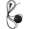 Black Footswitch Plastic Foot Pedal Push Switch with 1.8m Cable   Lamp Light On-Off Control