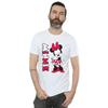 Disney Mens Minnie Mouse Giggling T-Shirt