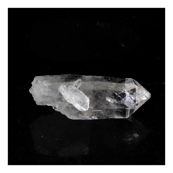 Pierres et Minéraux. Quartz. 15.35 ct. Puits Brides, La Gardette Mine, Bourg d'Oisans, France.