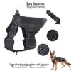 Тактическая шлейка для собак с пересечением границ: Ударопрочный уличный жилет для крупных собак