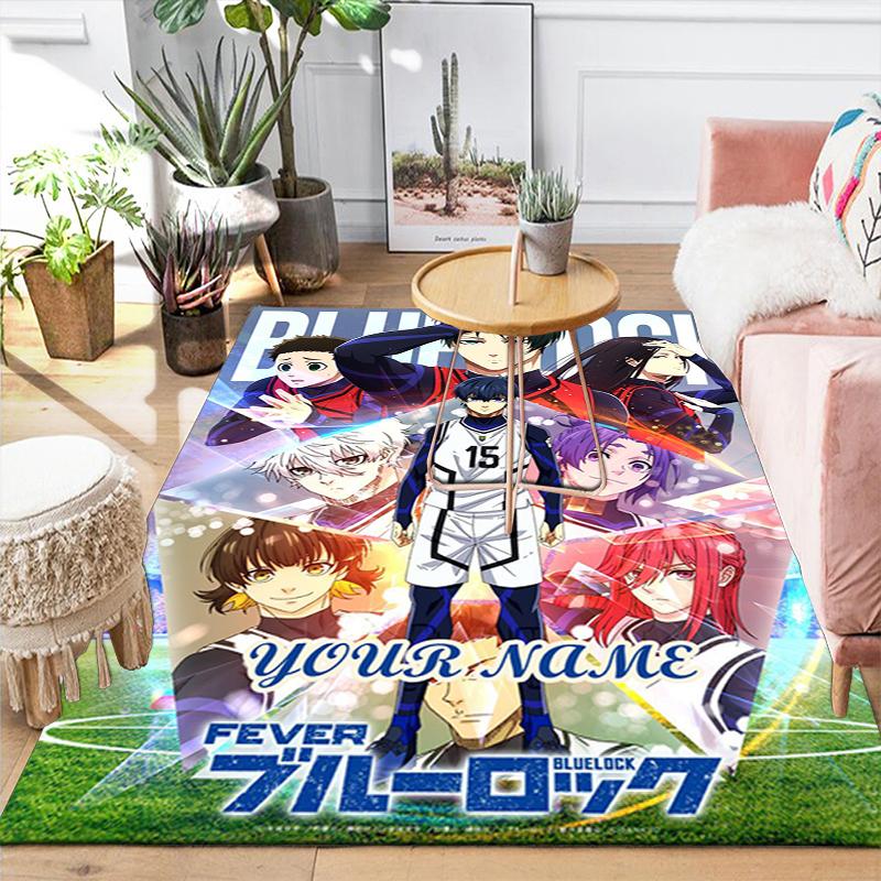Custom 1Pc Powerful Anime Characters Rug Office Carpet Indoor Outdoor Entrance Doormat Nonslip Soft And Comfortable Living Room D29155
